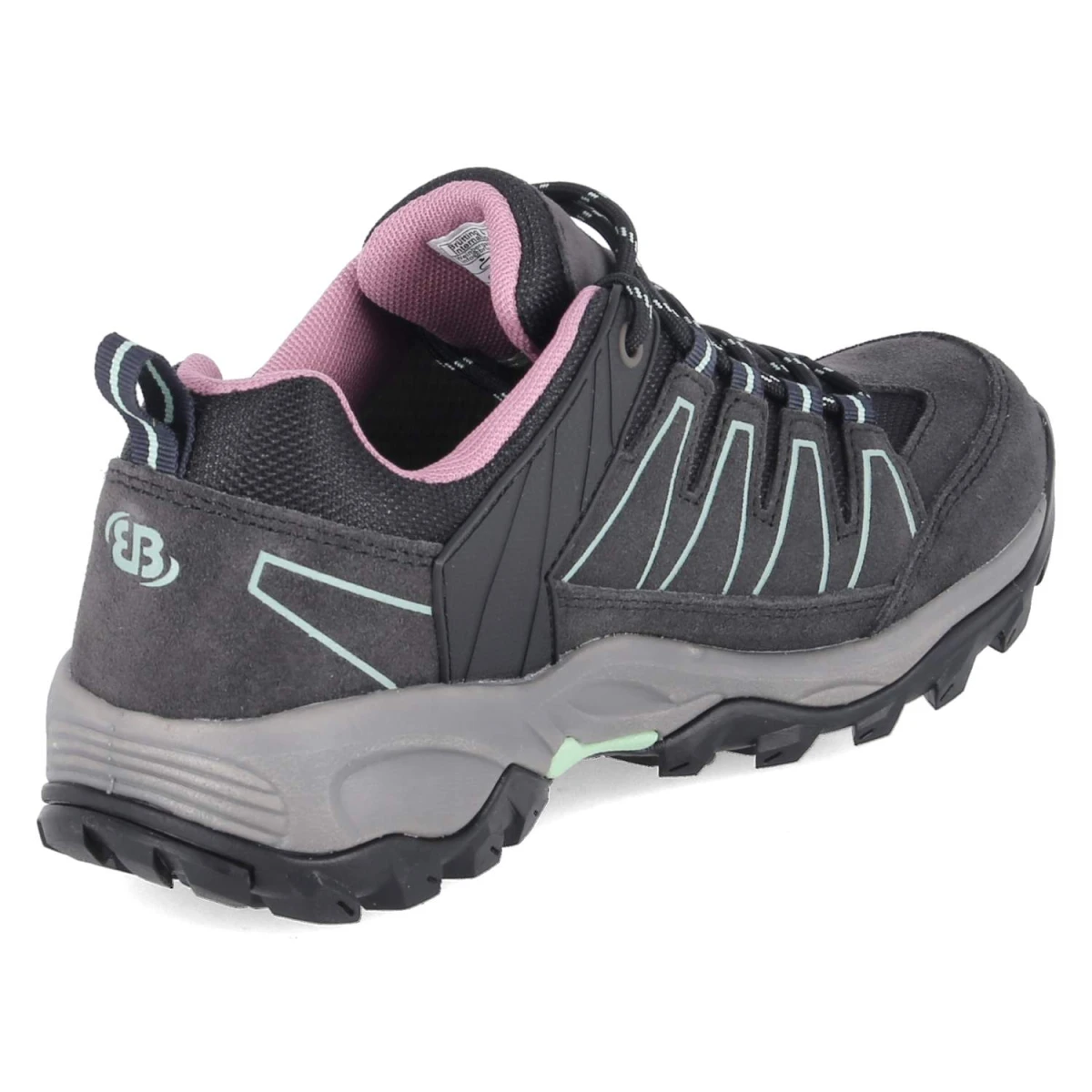 Outdoorschuhe MOUNT PINOS LOW - anthrazit/türrkis/lila