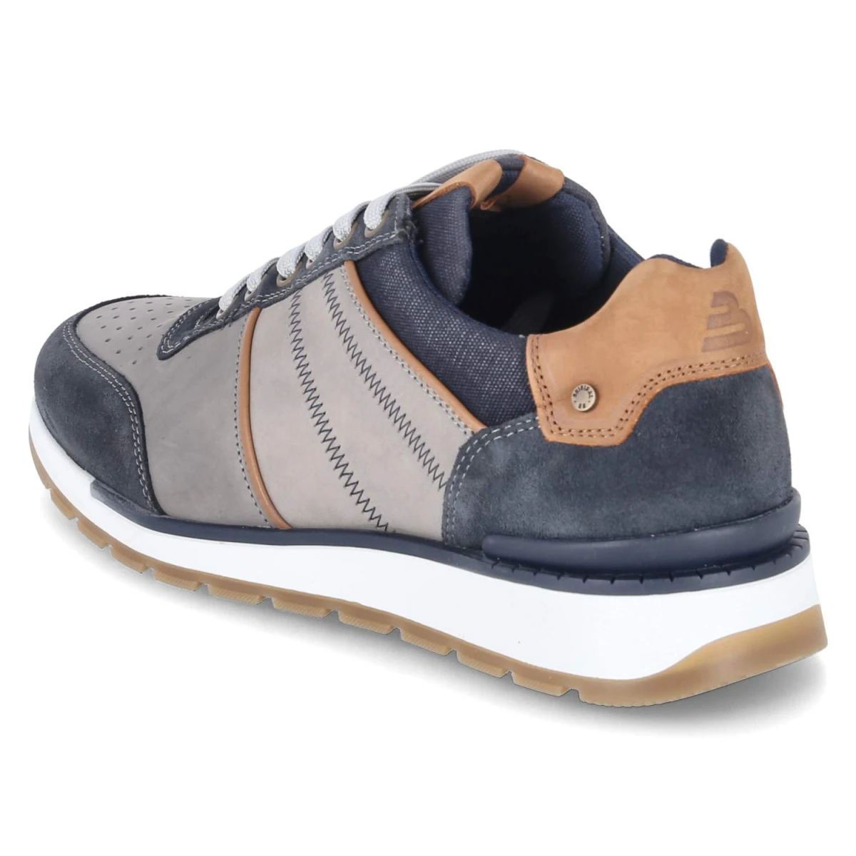 Low Sneaker - Navy/grey