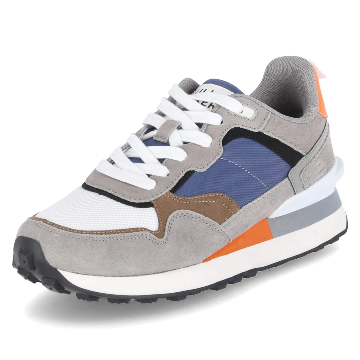 Low Sneaker - Light grey - Blue