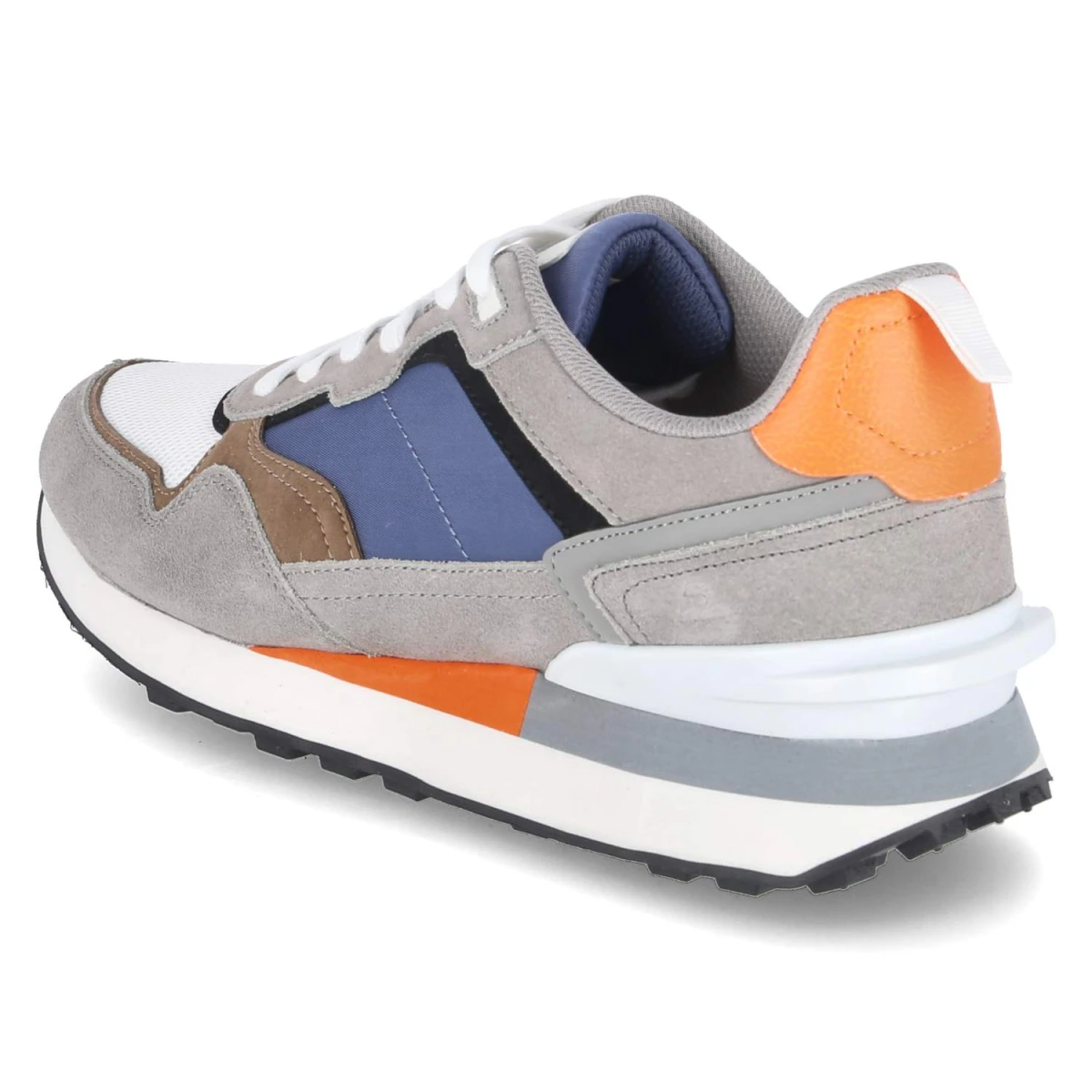 Low Sneaker - Light grey - Blue