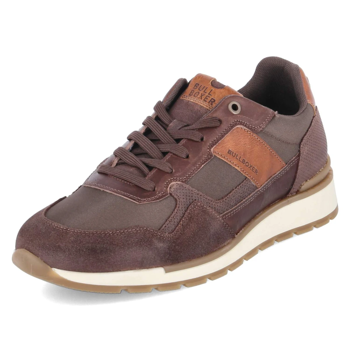 Low Sneaker - Dark Brown-Cognac