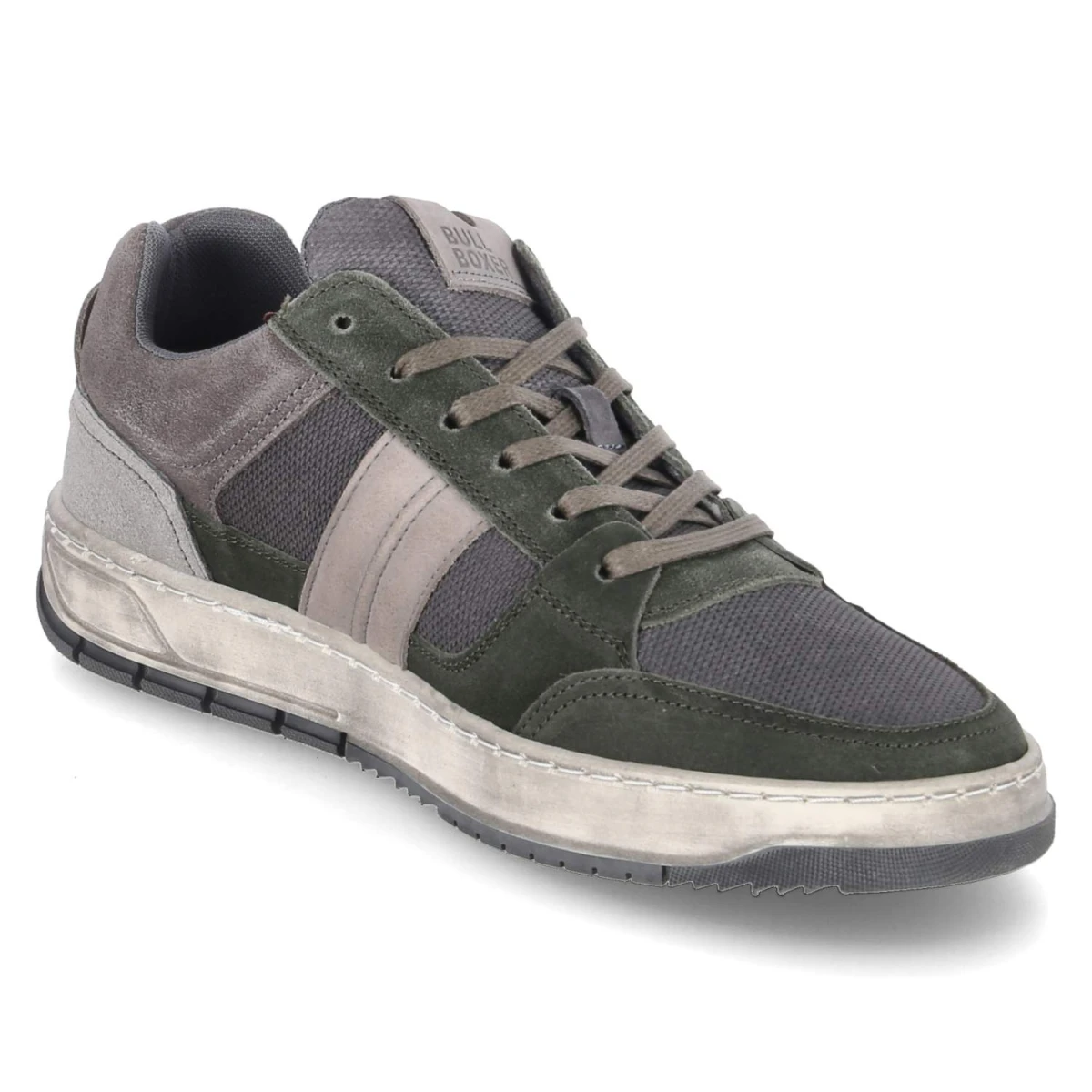 Low Sneaker - Khaki - Grey