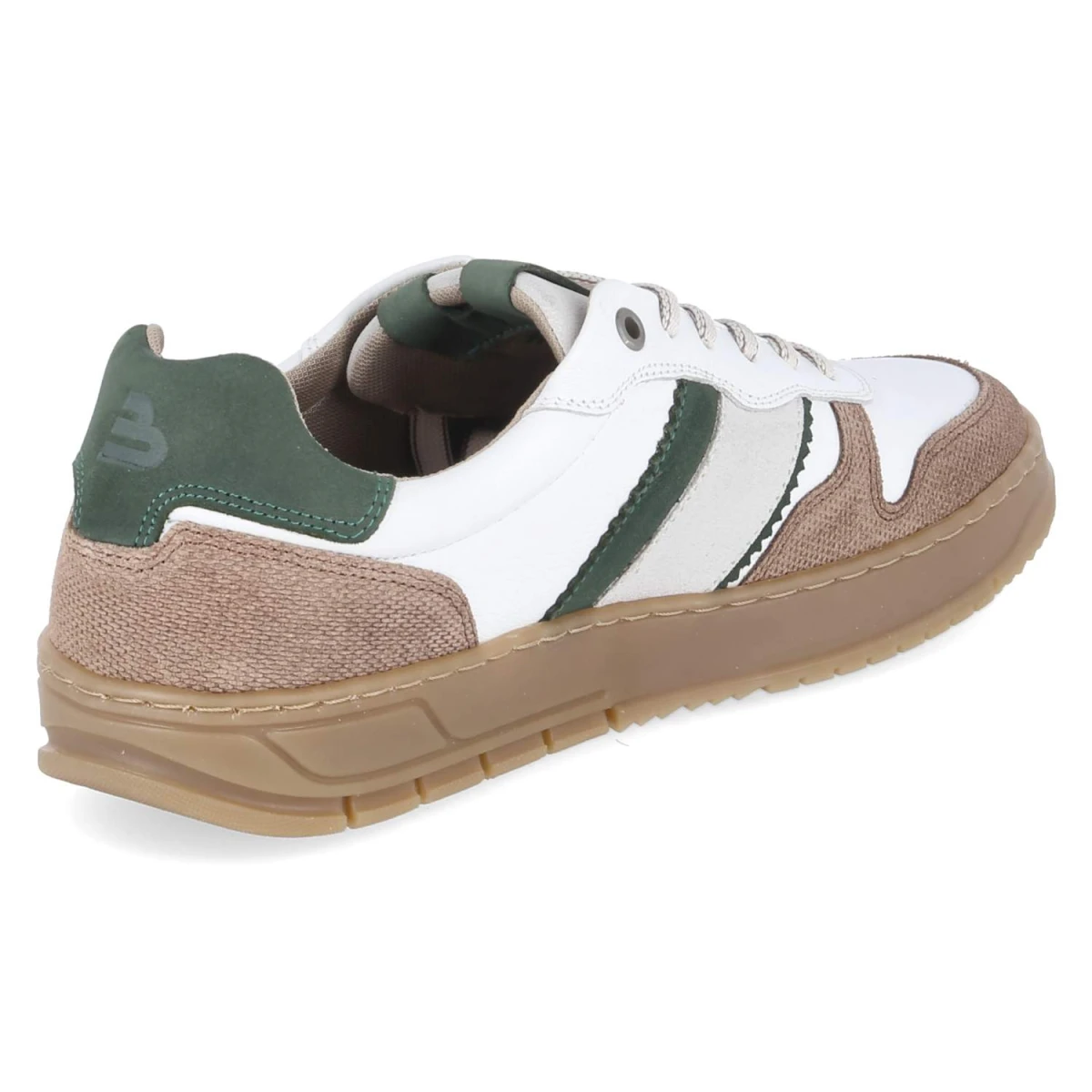 Low Sneaker - White-Green