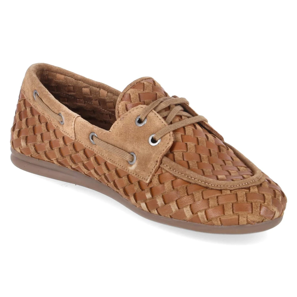 Bootsschuhe - cognac