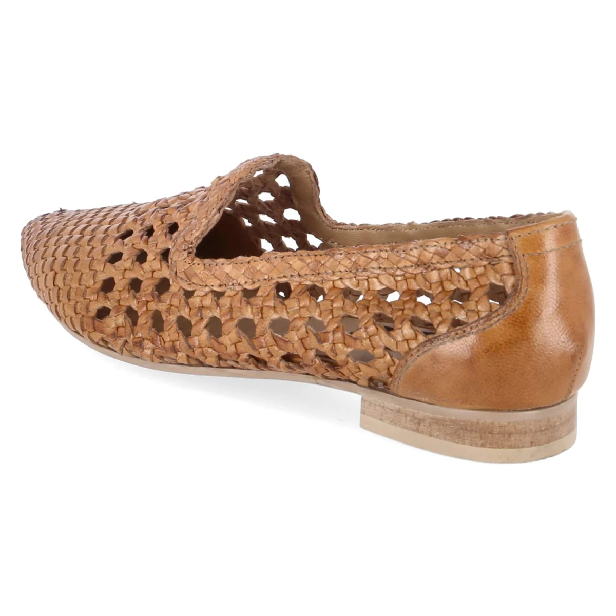 Slipper - cognac