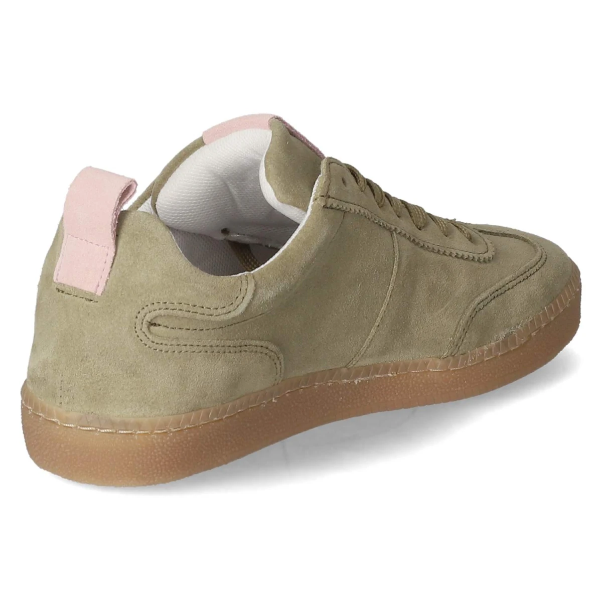 Low Sneaker - khaki-light pink