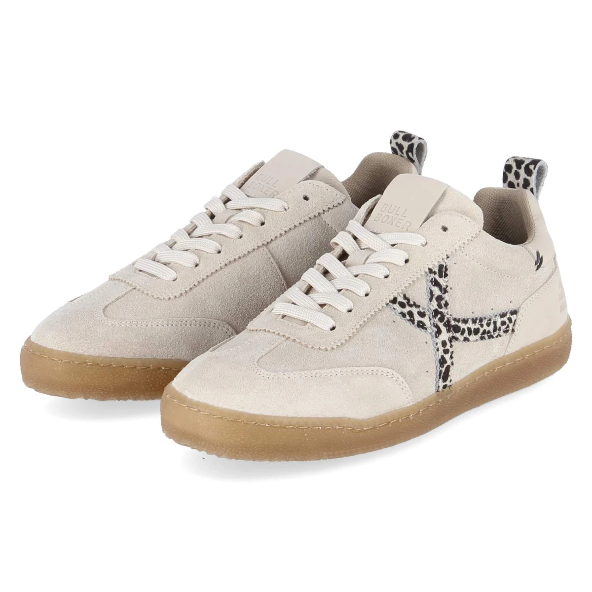 Low Sneaker - Beige-Leopard