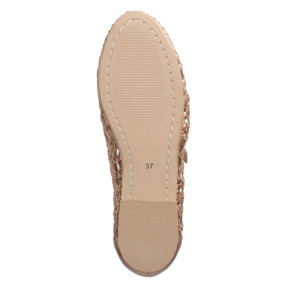 Spangenballerinas - champagne