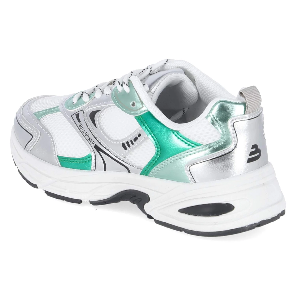 Low Sneaker - silver-green