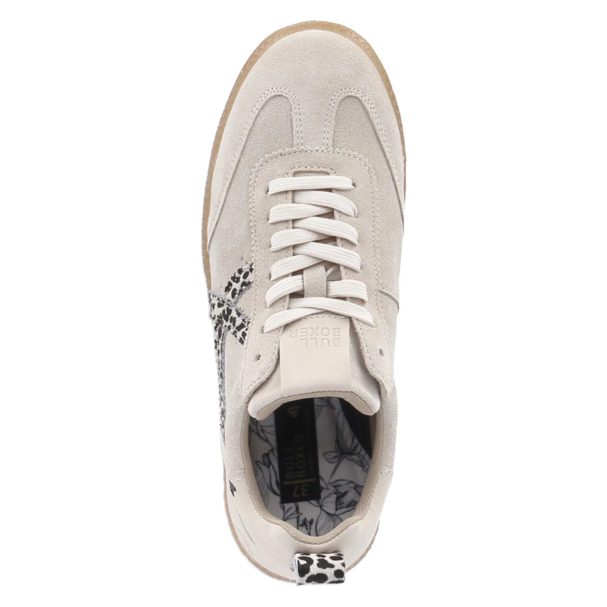 Low Sneaker - Beige-Leopard