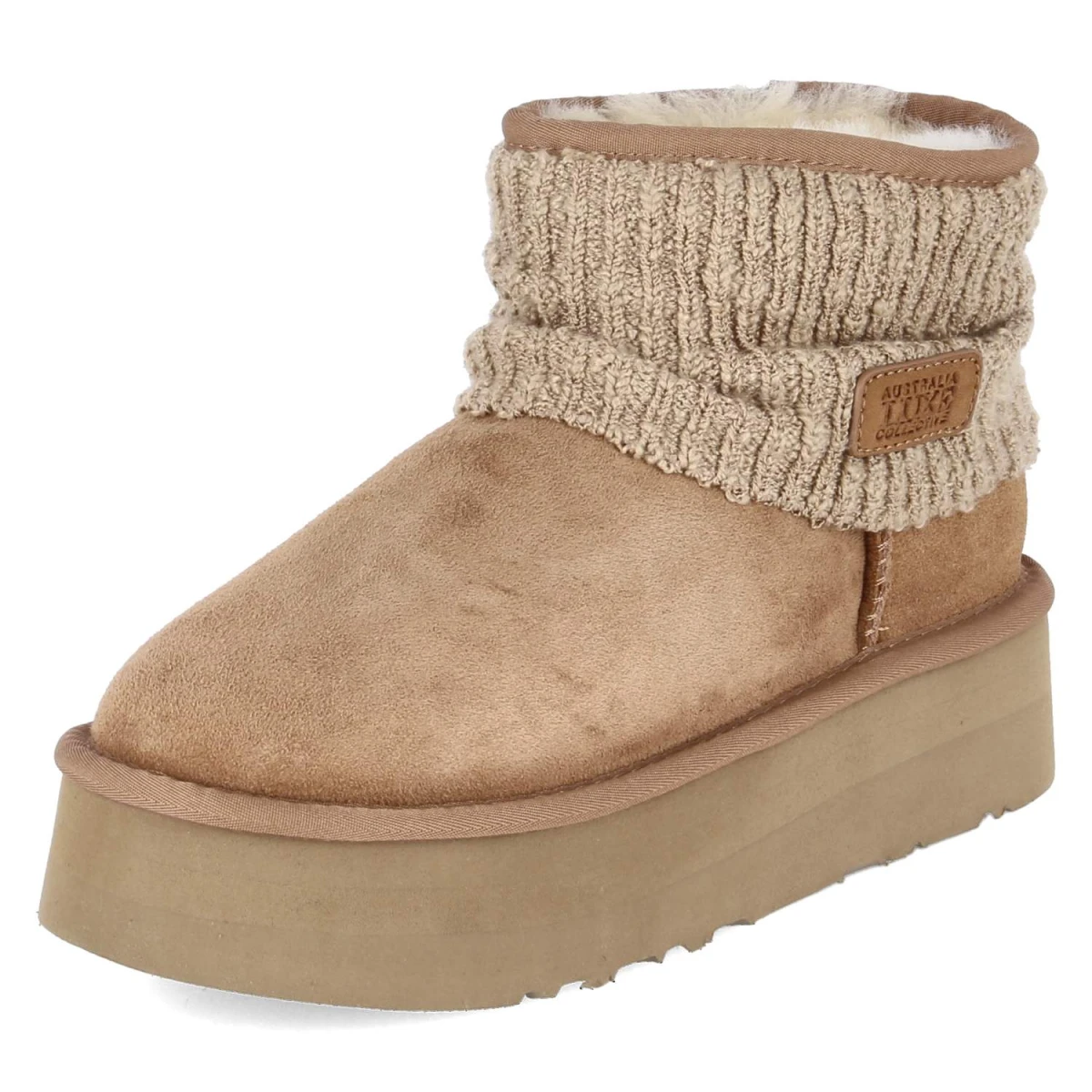 Winterboots FAME - chestnut