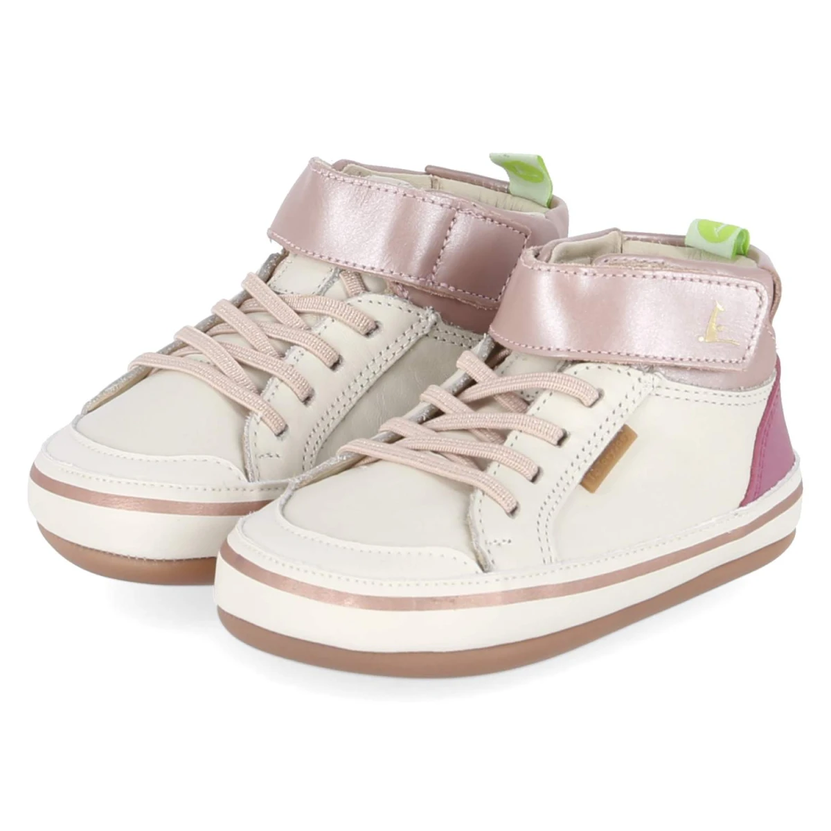 High Sneaker ALLEY - TAPIOCA/ PINK DREAM